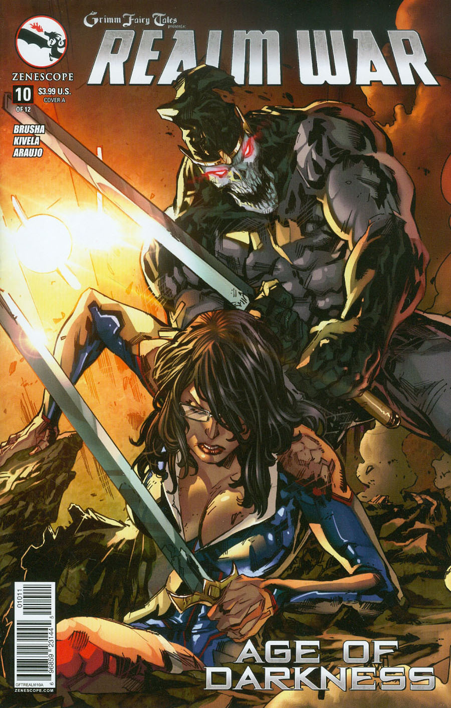 Grimm Fairy Tales Presents Realm War #10 Cover A Ken Lashley (Age Of Darkness Tie-In)