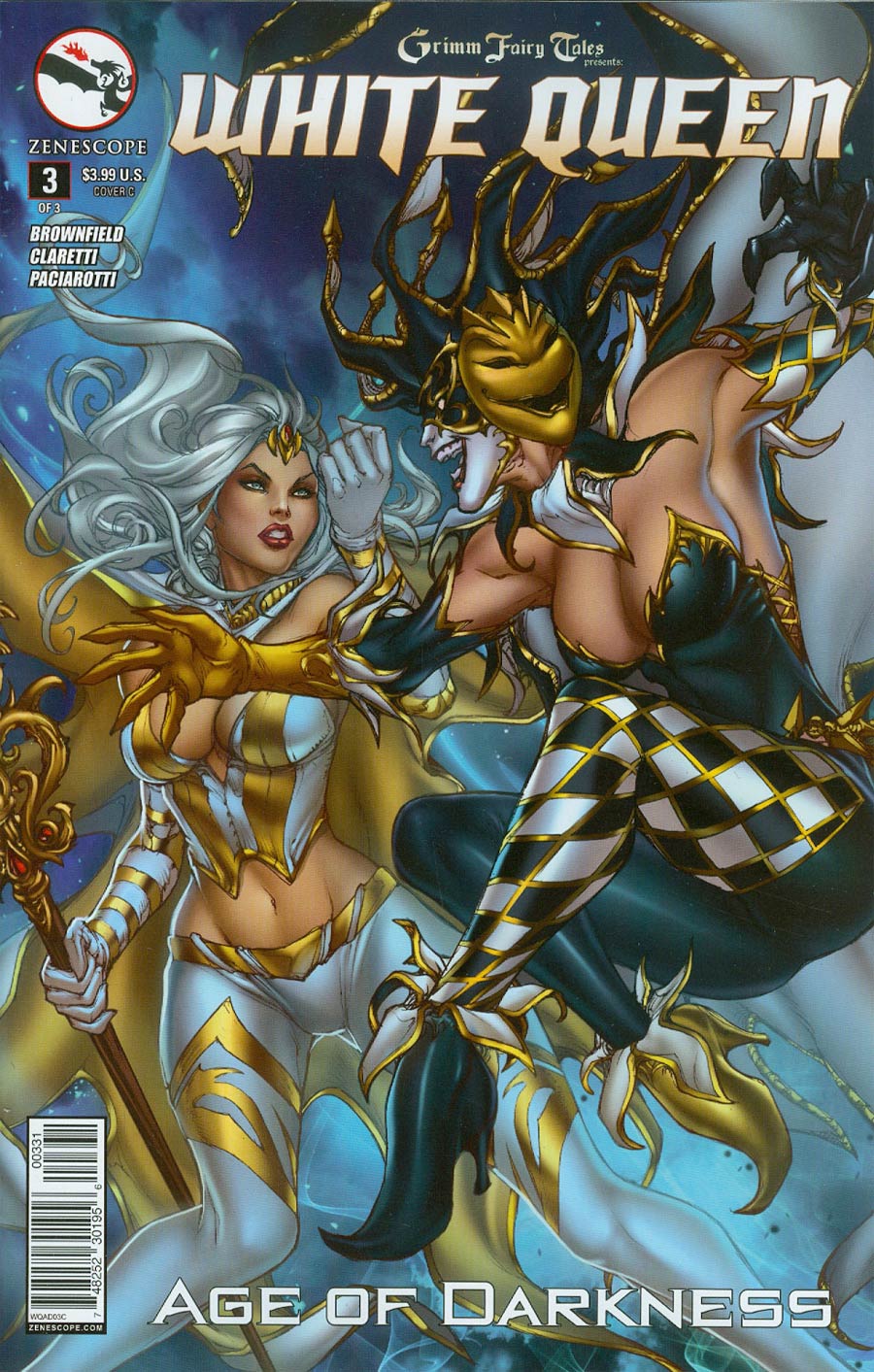 Grimm Fairy Tales Presents White Queen #3 Cover C Paolo Pantalena Age Of Darkness Tie-In)