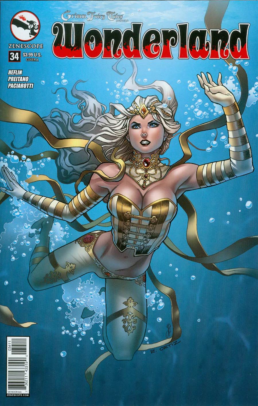 Grimm Fairy Tales Presents Wonderland Vol 2 #34 Cover A Richard Ortiz