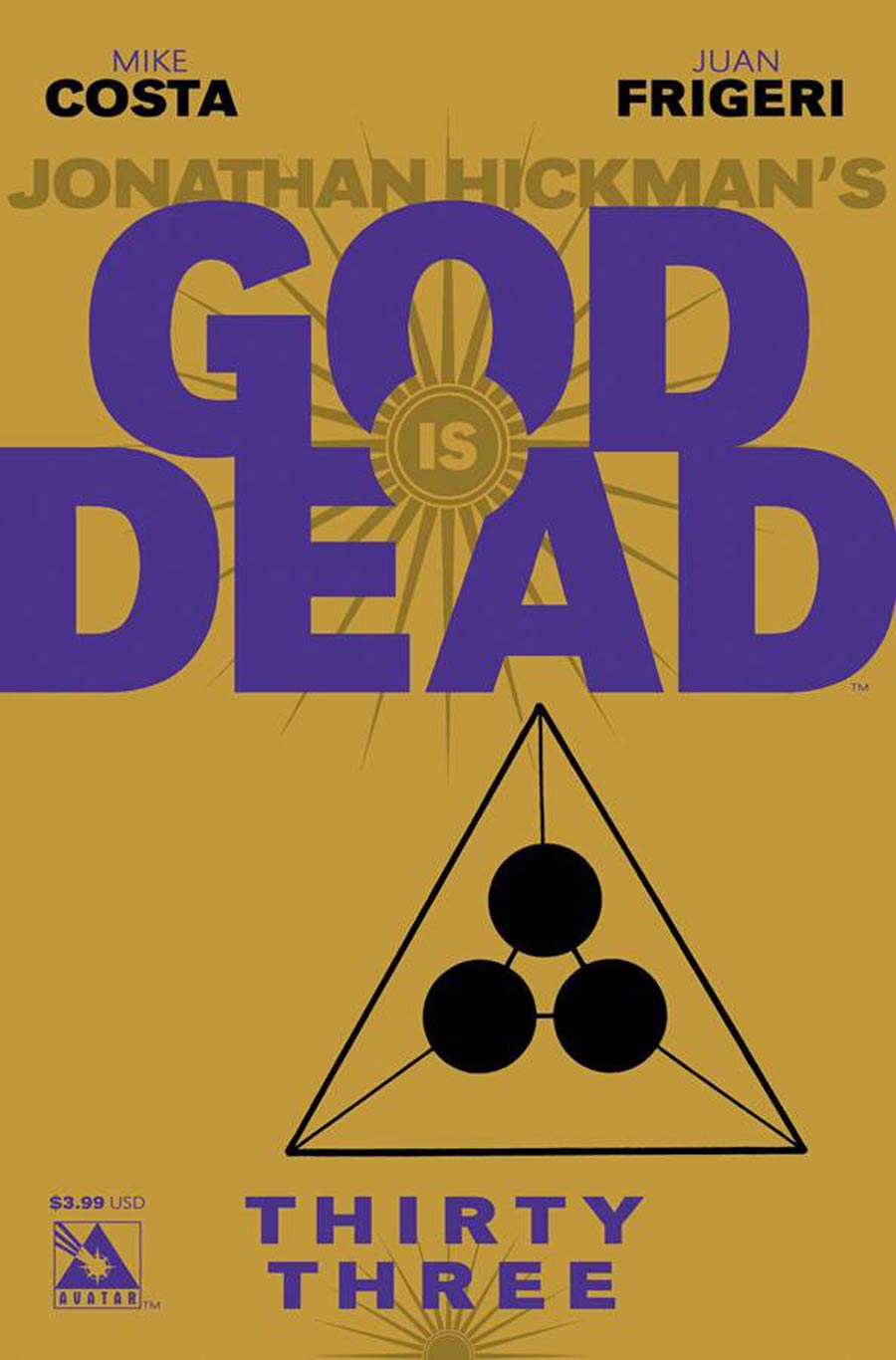 God Is Dead #33 Cover A Regular Cover