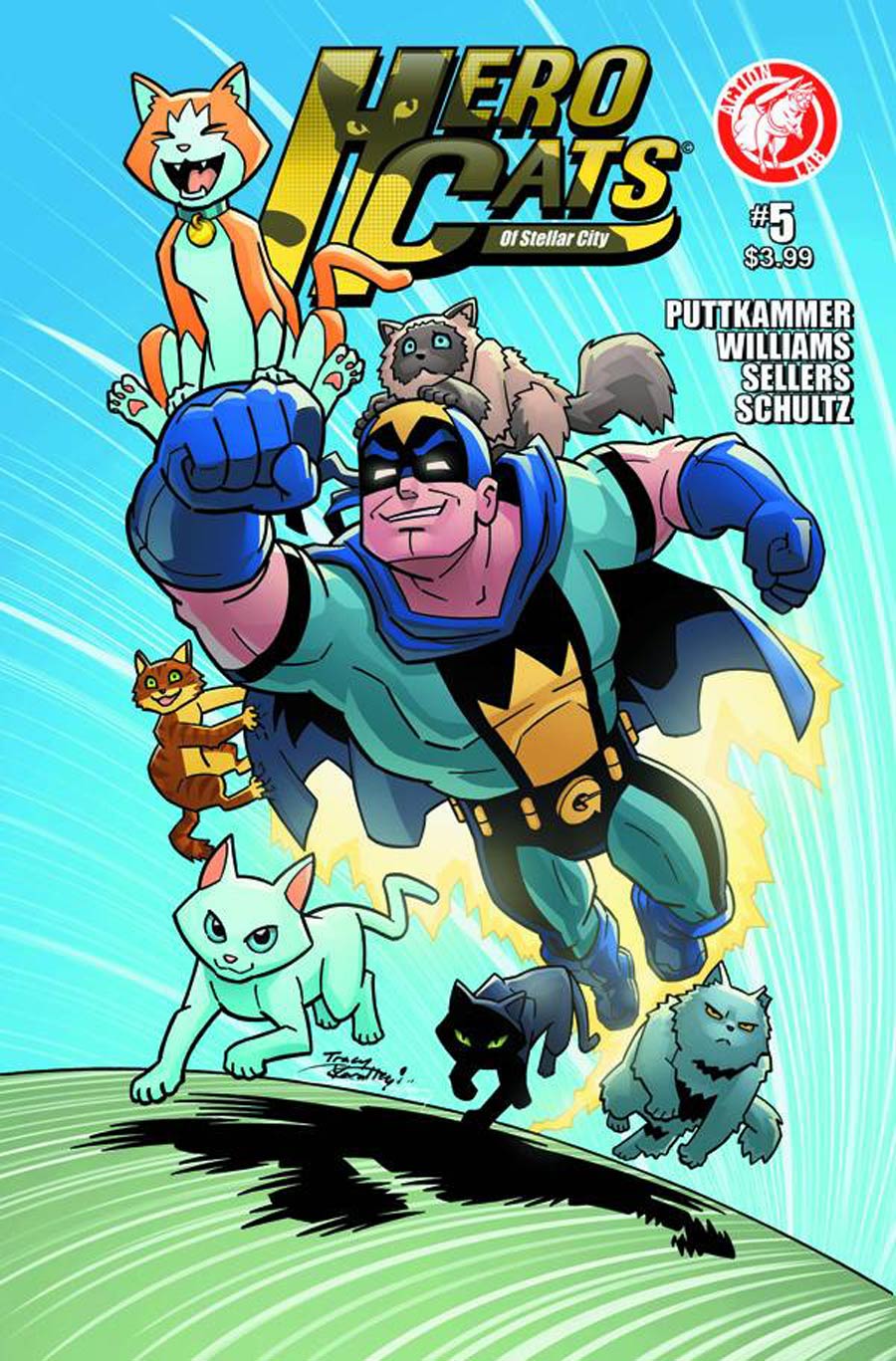 Hero Cats #5 Cover A Regular Tracy Yardley Cover