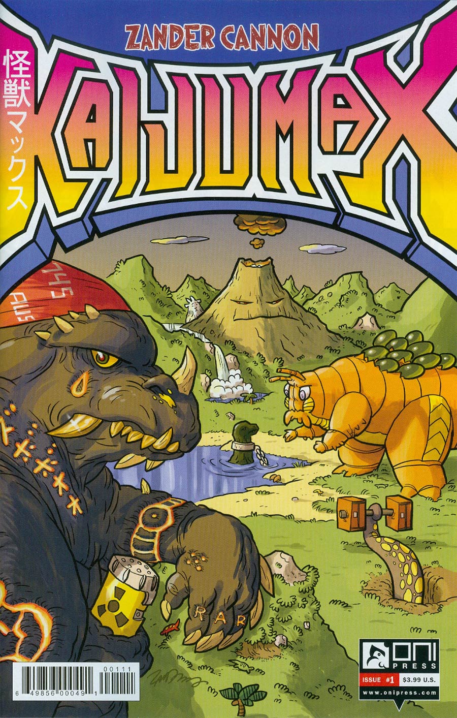 Kaijumax #1 Cover A Regular Zander Cannon Cover