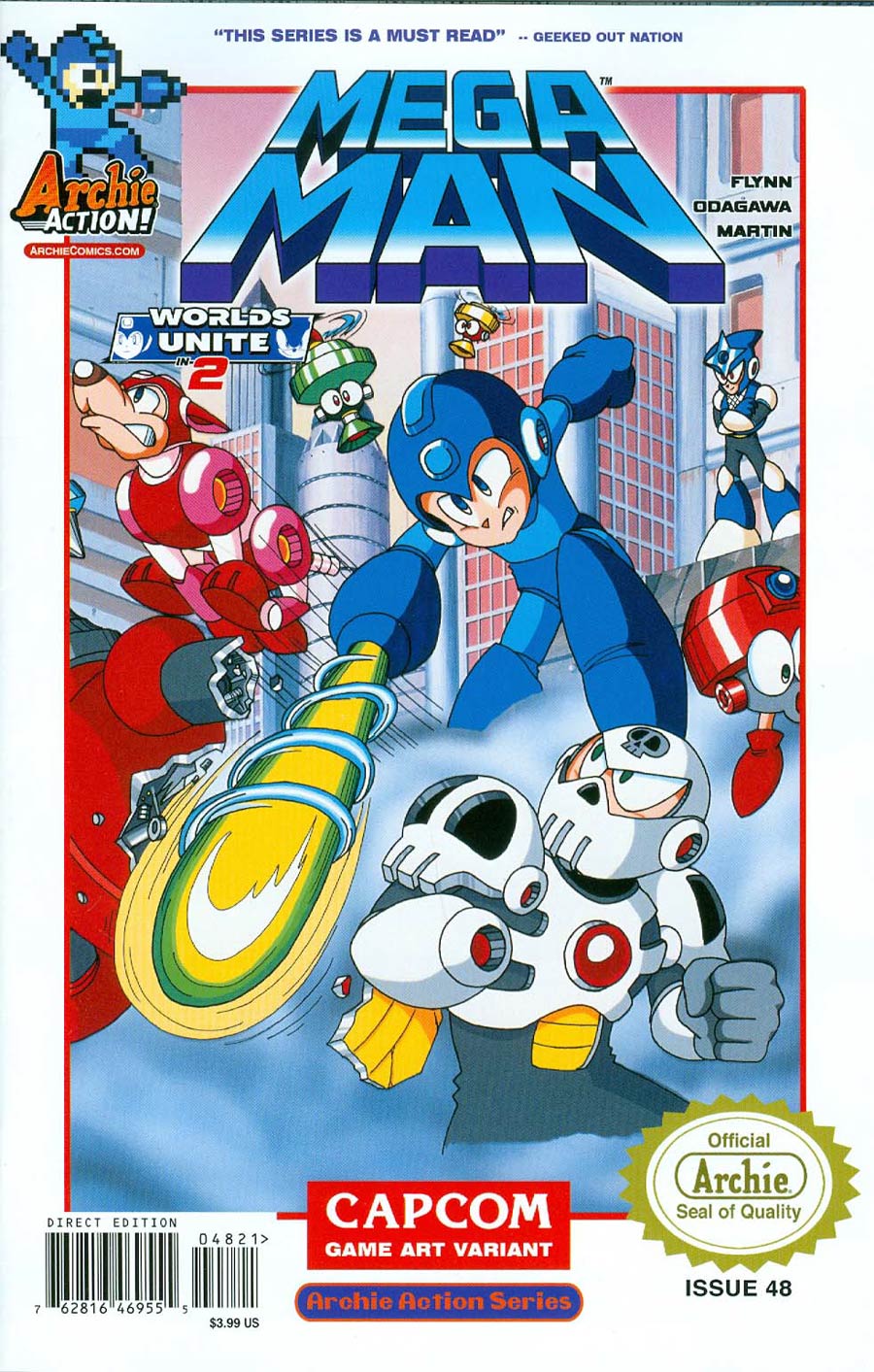 Mega Man Vol 2 #48 Cover B Variant Doc Is In Cover