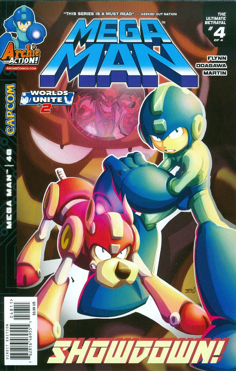Mega Man Vol 2 #48 Cover A Regular Brent McCarthy Cover