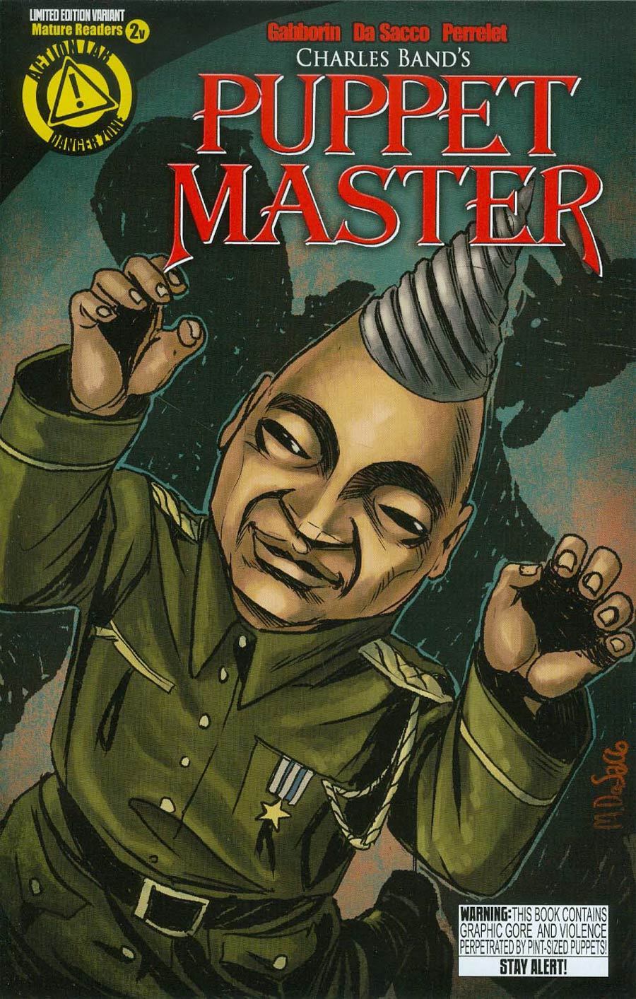 Puppet Master #2 Cover B Variant Tunneler Color Cover