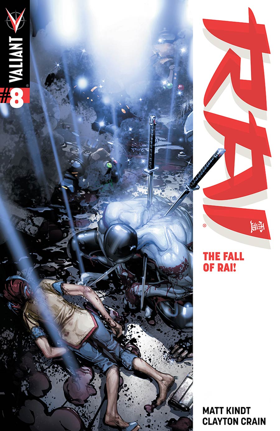 Rai Vol 2 #8 Cover A Regular Clayton Crain Cover