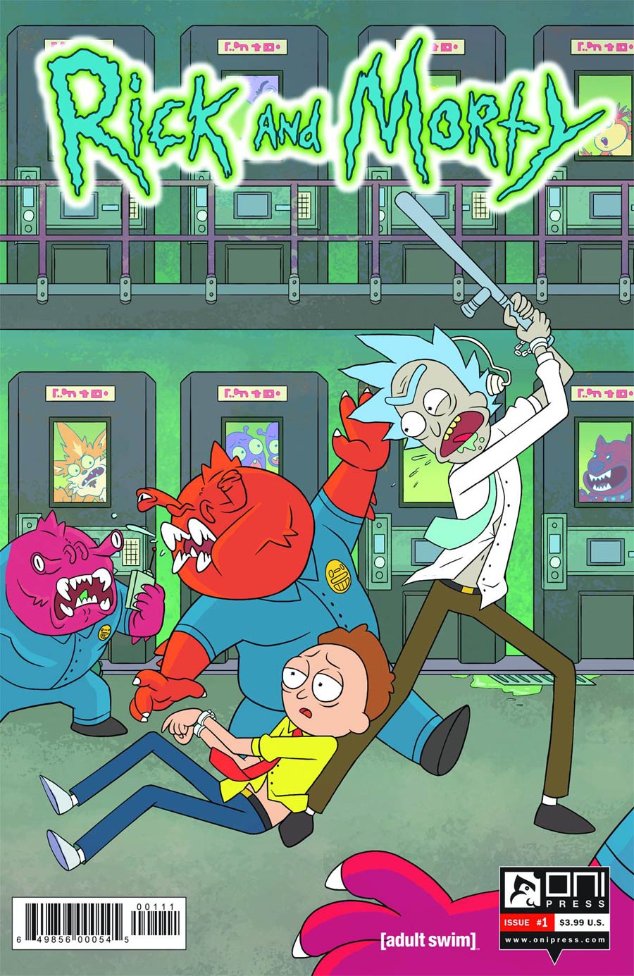 Rick And Morty #1 Cover A 1st Ptg Regular Ryan Hill Cover