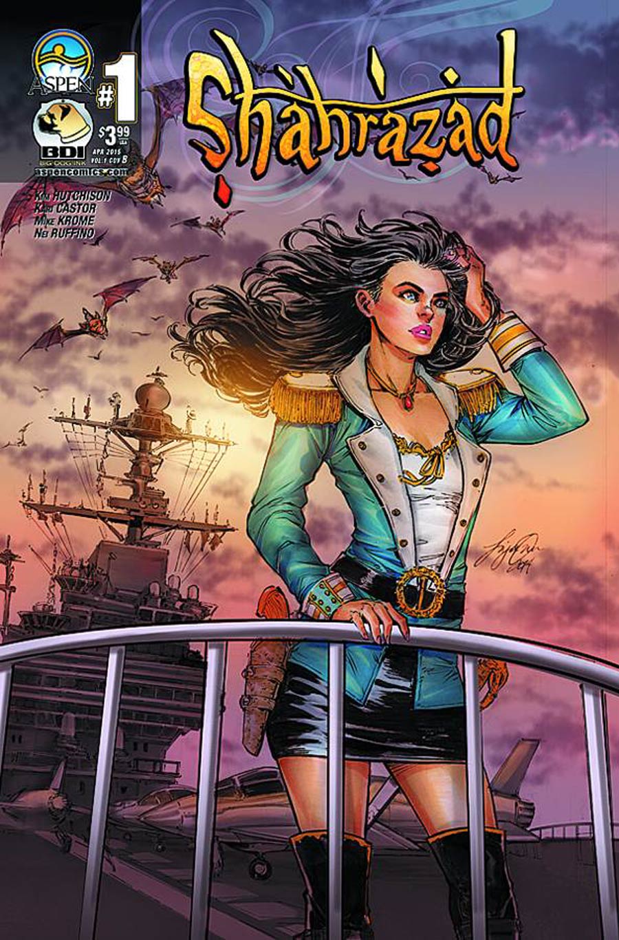 Shahrazad Vol 2 #1 Cover B Variant Siya Oum Cover