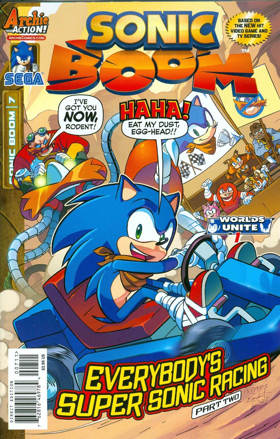 Sonic Boom #7 Cover A Regular Ryan Jampole Cover