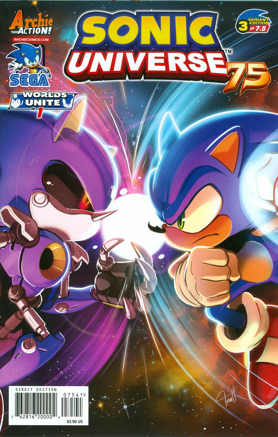 Sonic Universe #75 Cover D Variant Tyson Hesse Cover