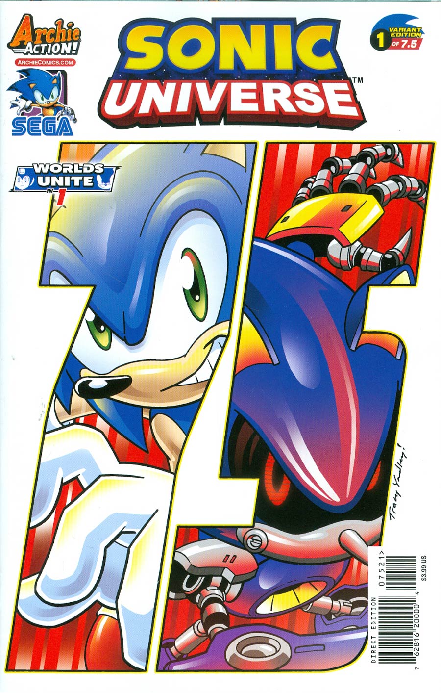 Sonic Universe #75 Cover B Variant Tracy Yardley Cover