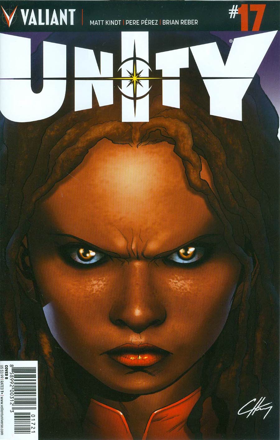 Unity Vol 2 #17 Cover B Variant Clayton Henry Cover