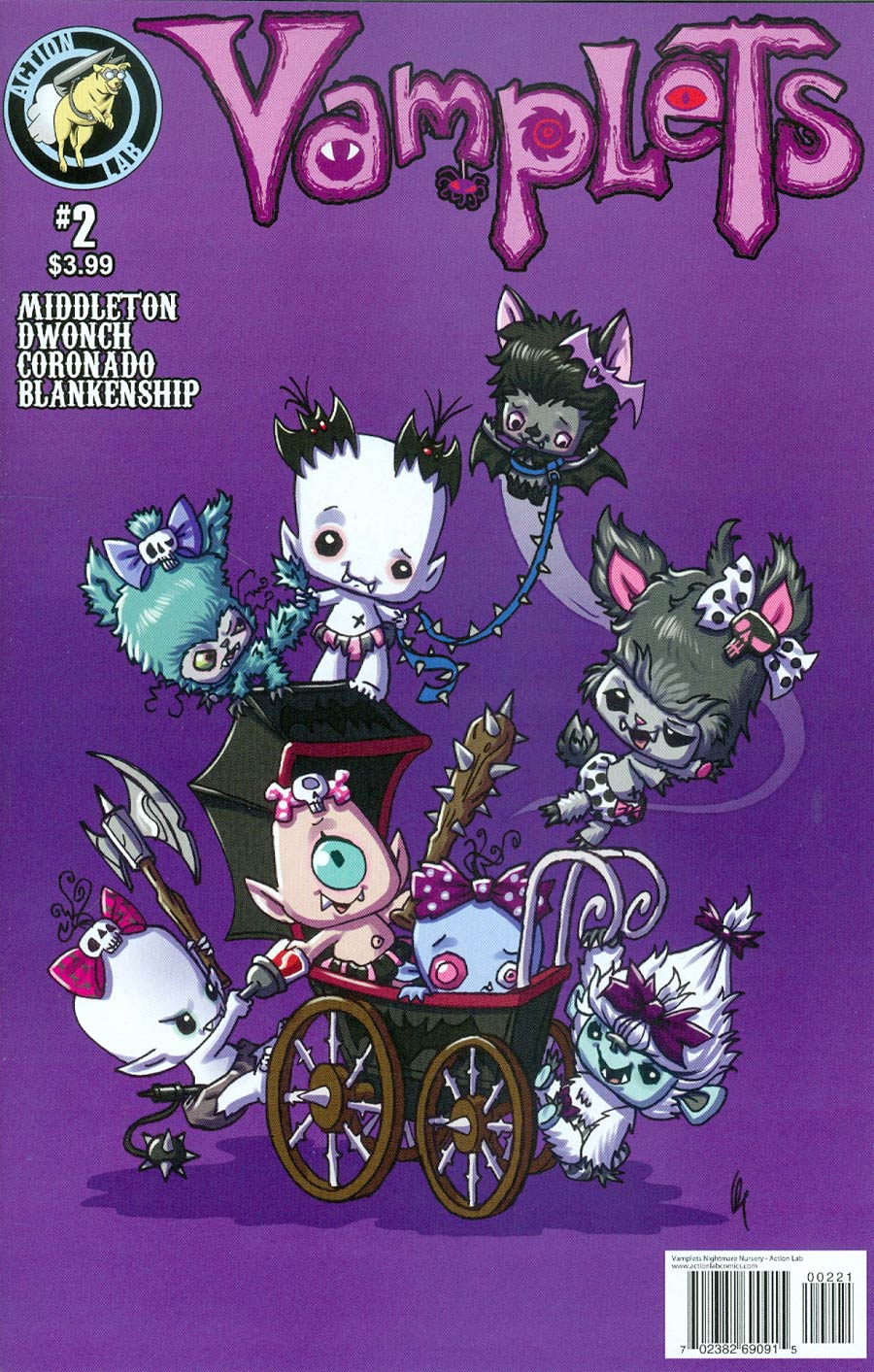 Vamplets Nightmare Nursery #2 Cover B Variant Cover