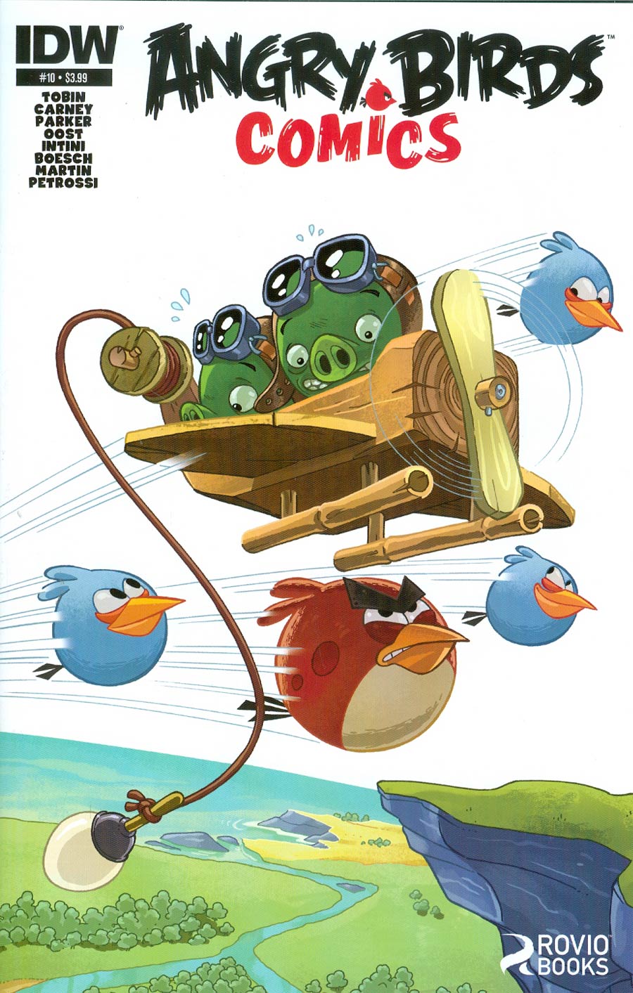 Angry Birds Comics #10 Cover A Regular Paco Rodriques Cover