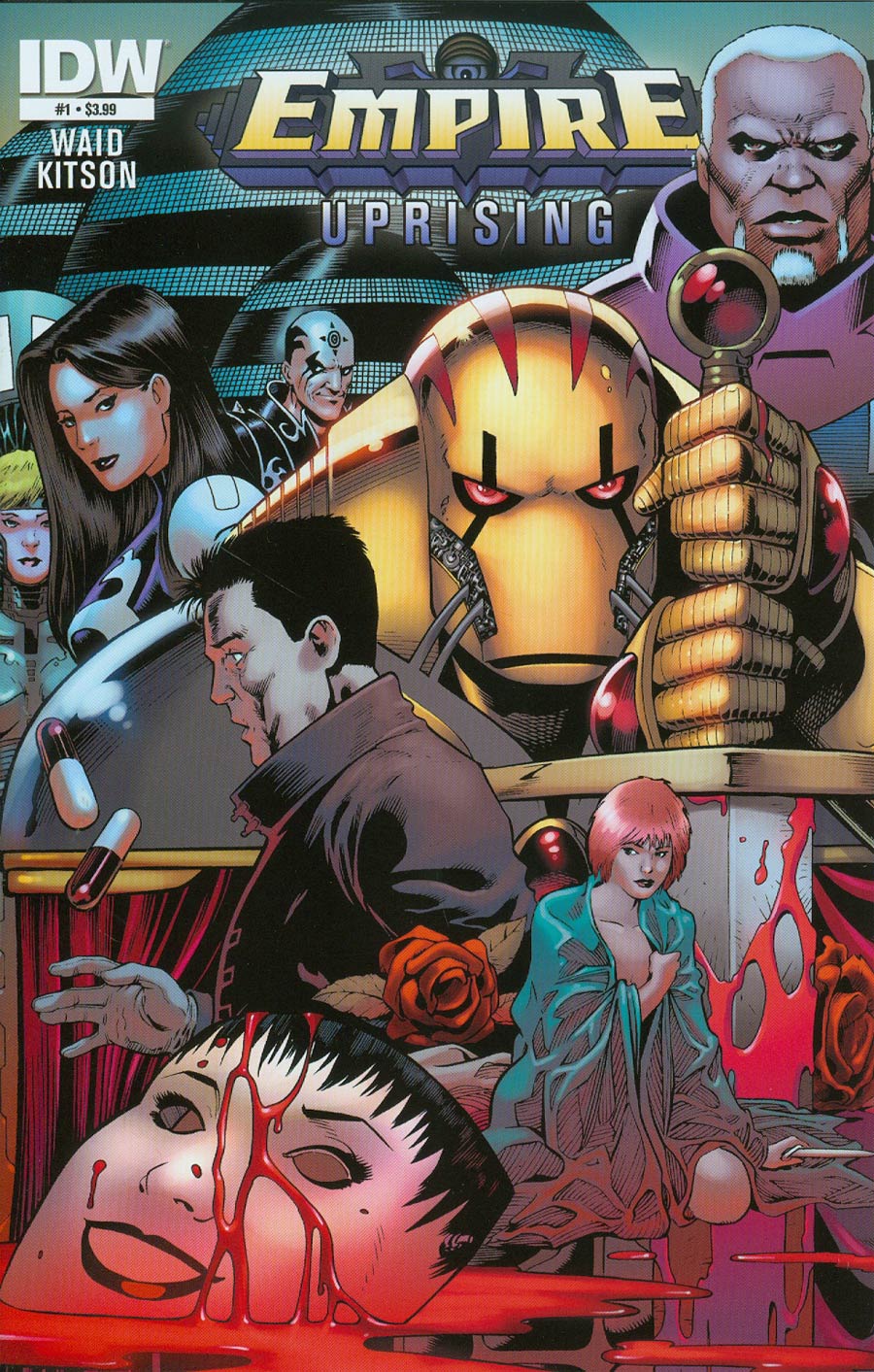 Empire Uprising #1 Cover A Regular Barry Kitson Cover