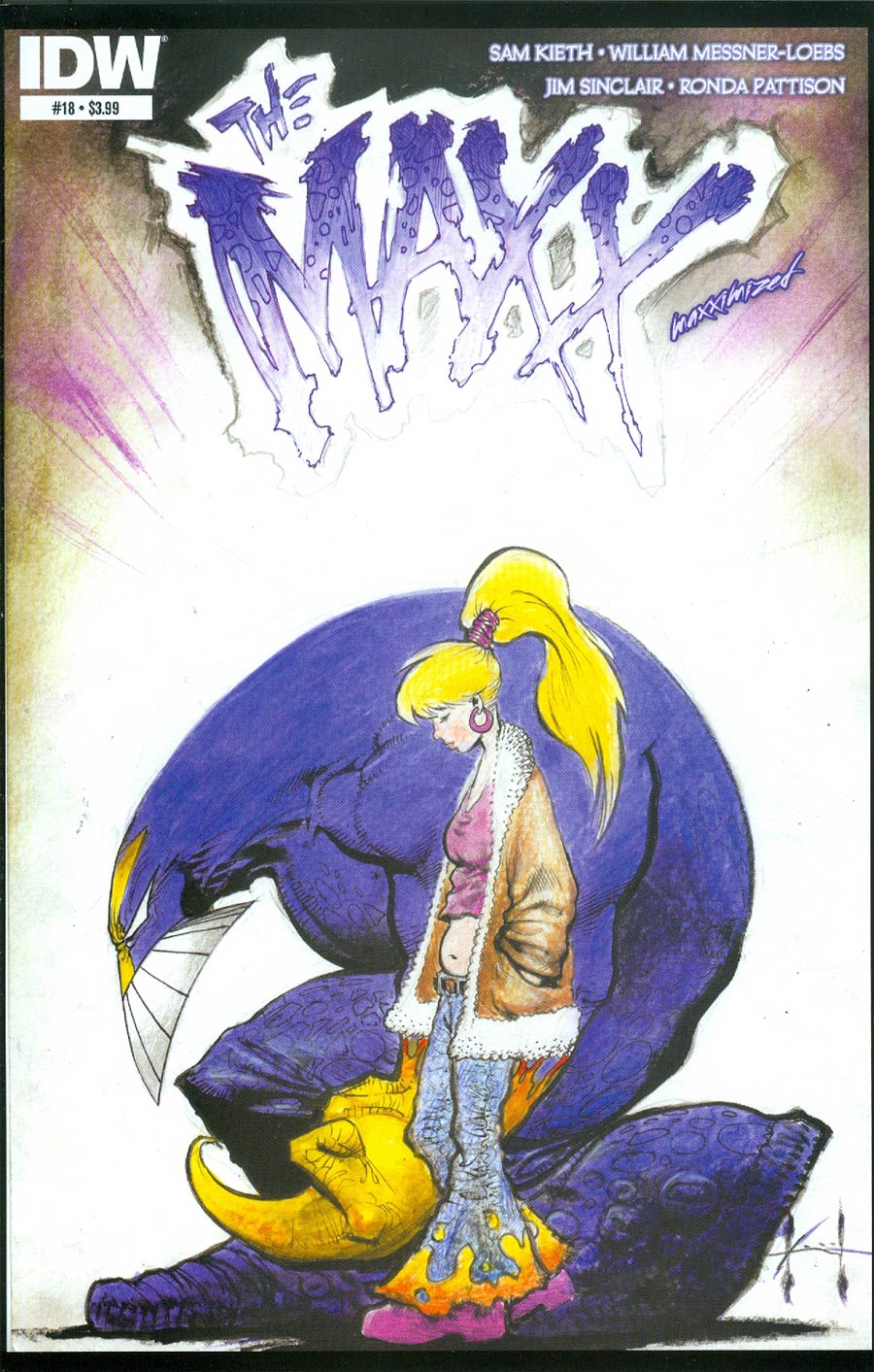 Maxx Maxximized #18 Cover A Regular Sam Kieth Cover