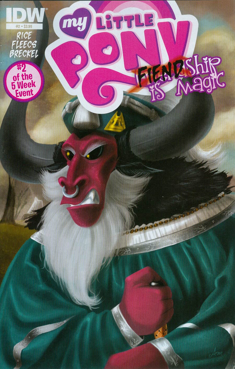 My Little Pony Fiendship Is Magic #2 Tirek Cover A Regular Amy Mebberson Cover