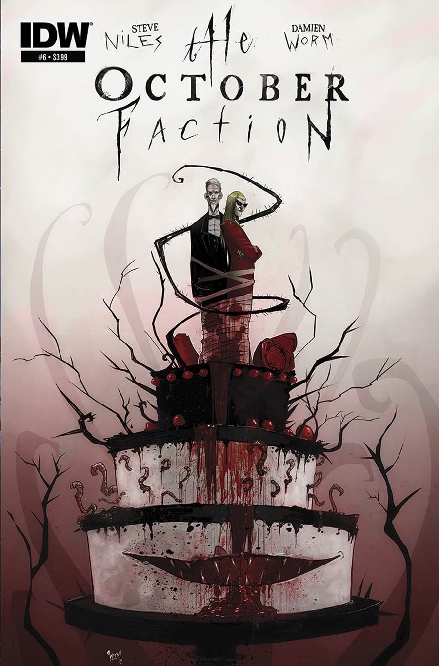 October Faction #6 Cover A Regular Damien Worm Cover
