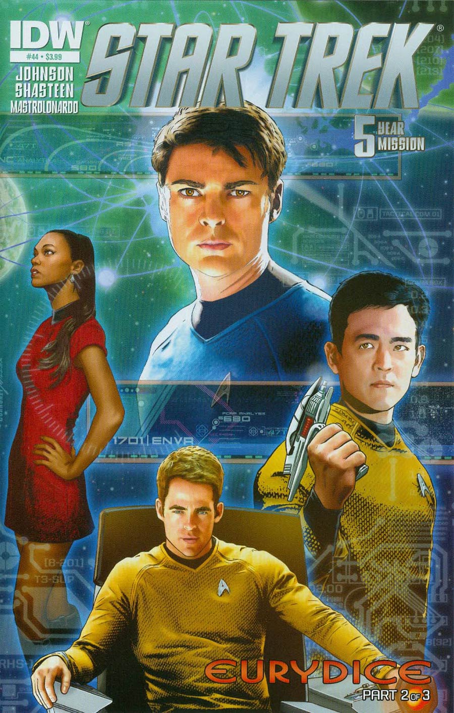 Star Trek (IDW) #44 Cover A Regular Joe Corroney Cover