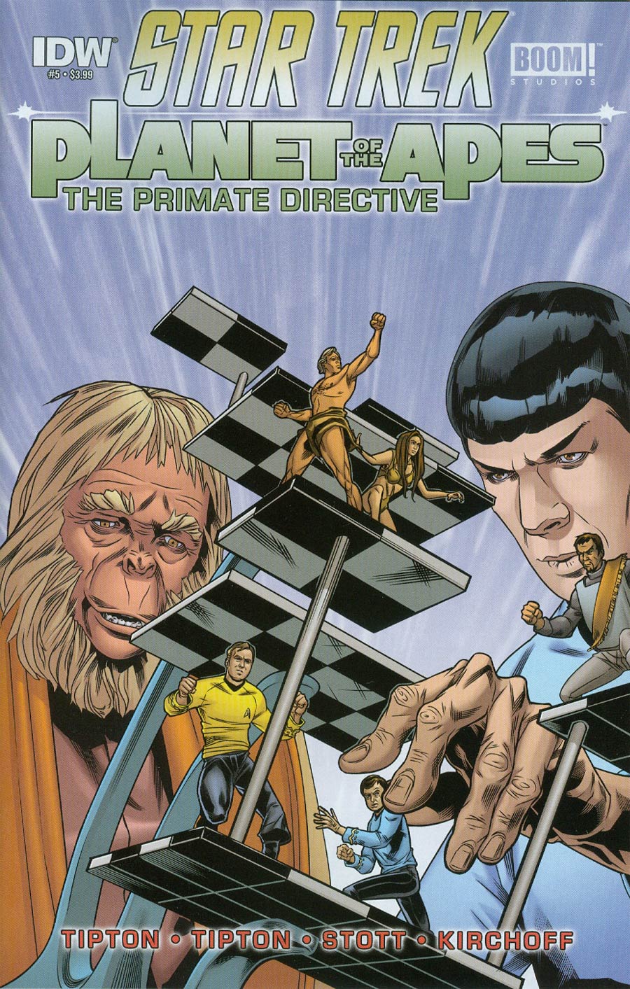 Star Trek Planet Of The Apes #5 Cover A Regular Rachael Stott Cover
