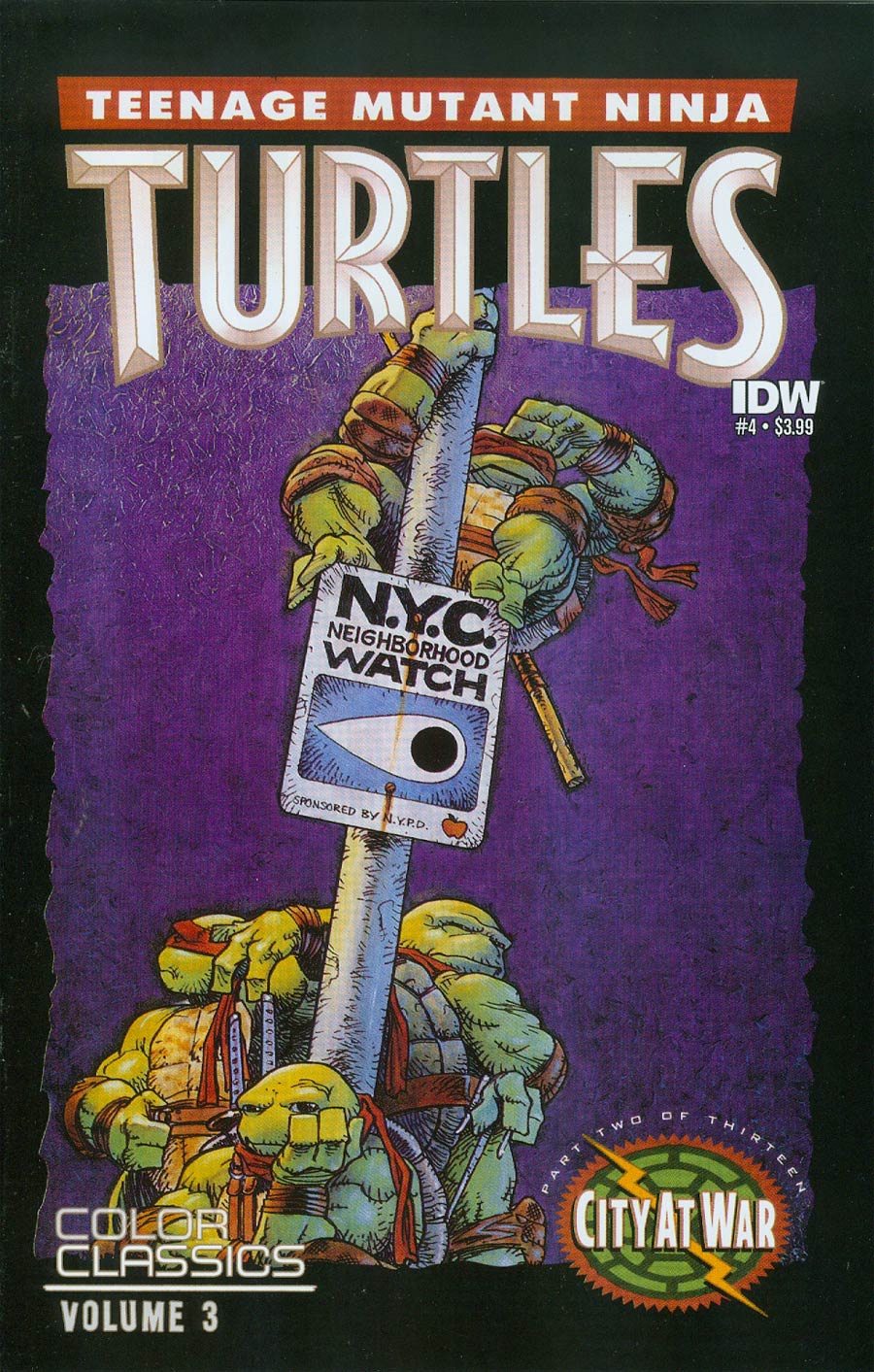 Teenage Mutant Ninja Turtles Color Classics Vol 3 #4