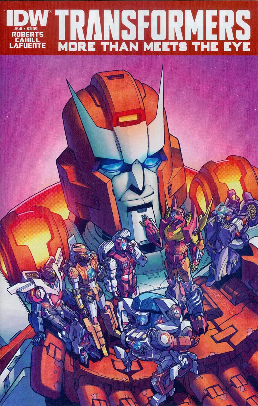 Transformers More Than Meets The Eye #40 Cover A Regular Alex Milne Cover