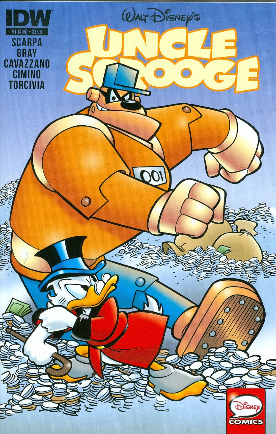 Uncle Scrooge Vol 2 #1 Cover A Regular Giorgio Cavazzano Cover