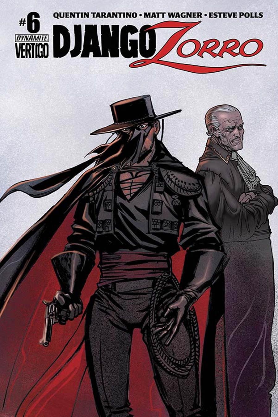 Django Zorro #6 Cover C Variant Moritat Subscription Cover