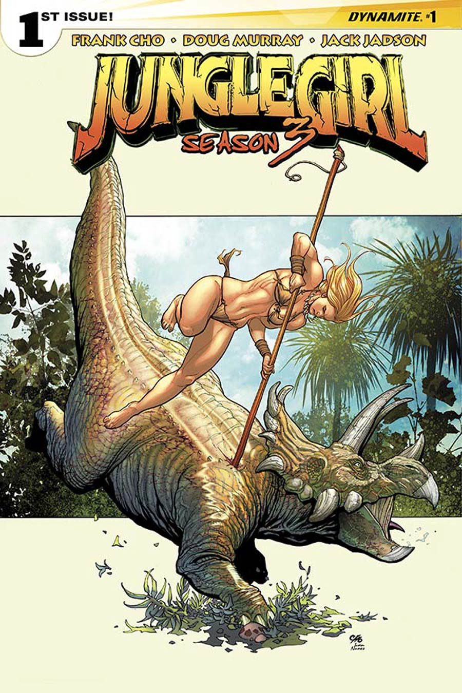 Frank Chos Jungle Girl Season 3 #1 Cover A Regular Frank Cho Cover