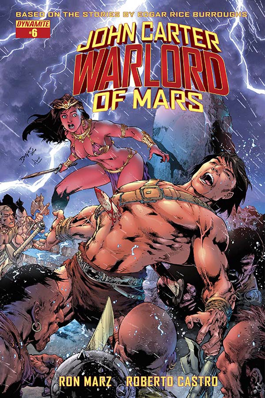 John Carter Warlord Of Mars Vol 2 #6 Cover A Regular Ed Benes Cover