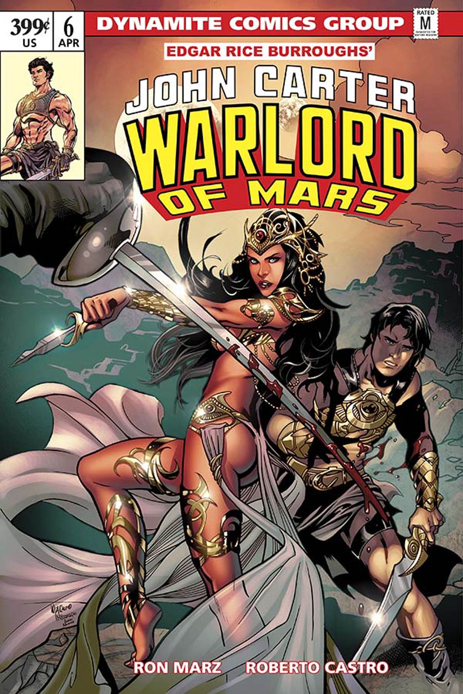 John Carter Warlord Of Mars Vol 2 #6 Cover C Variant Emanuela Lupacchino Cover