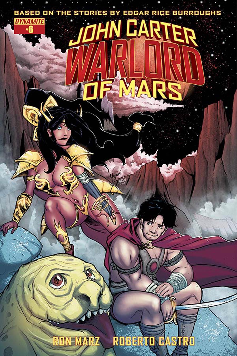 John Carter Warlord Of Mars Vol 2 #6 Cover D Variant Yonami Subscription Cover