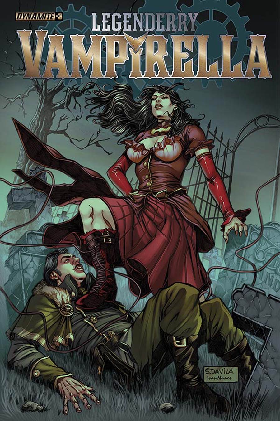 Legenderry Vampirella #3 Cover A Regular Sergio Fernandez Davila Cover