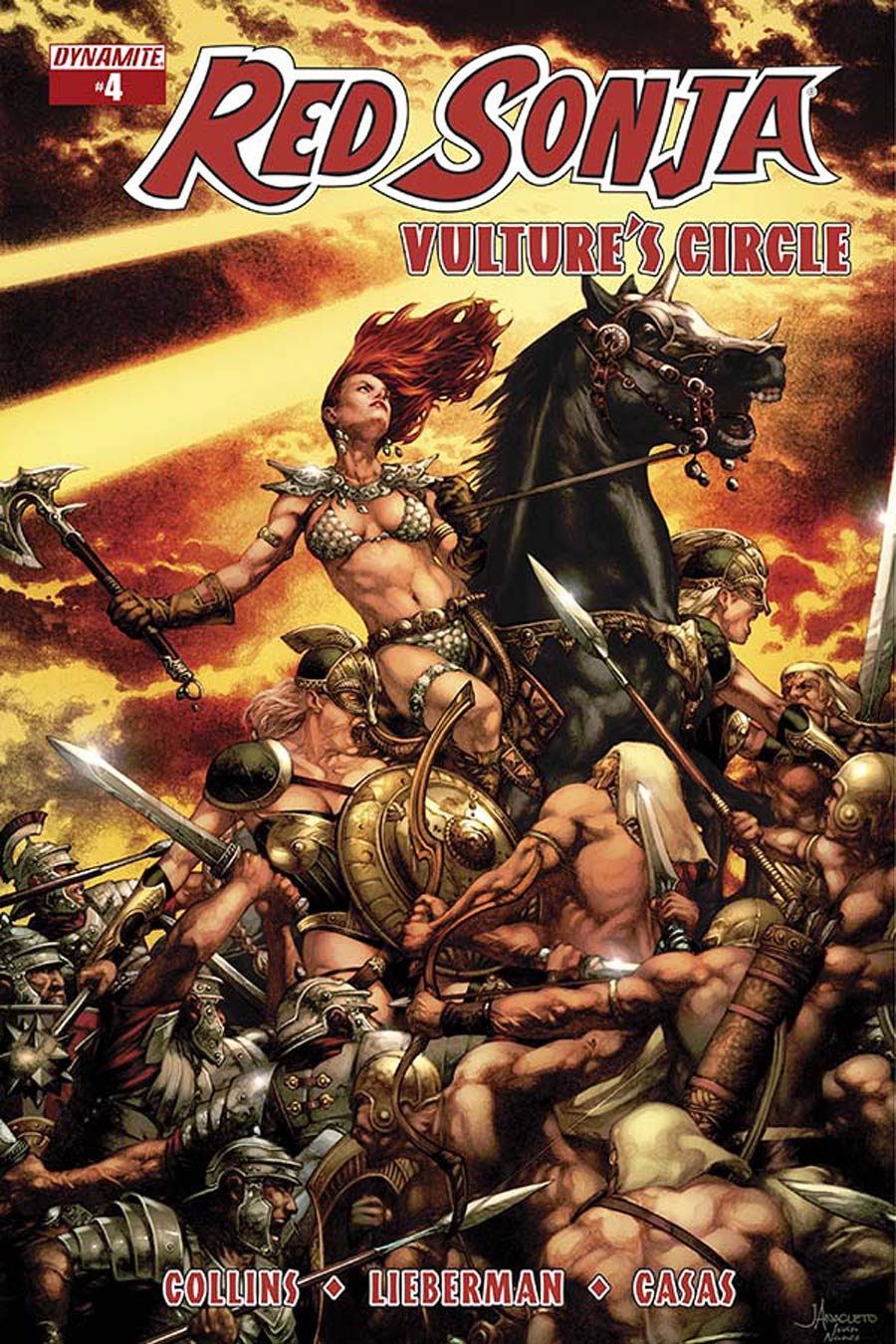 Red Sonja Vultures Circle #4 Cover A Regular Jay Anacleto Cover