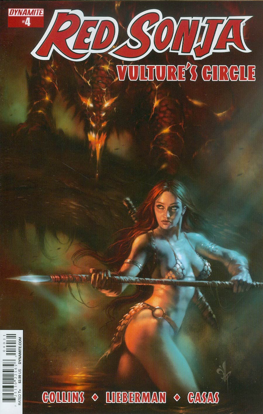 Red Sonja Vultures Circle #4 Cover C Variant Lucio Parrillo Subscription Cover
