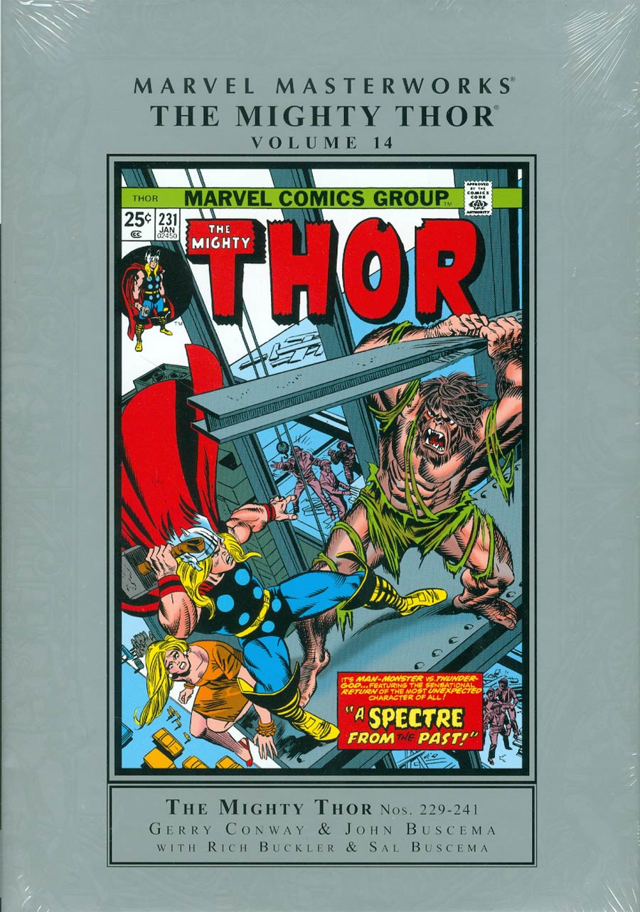 Marvel Masterworks Mighty Thor Vol 14 HC Regular Dust Jacket