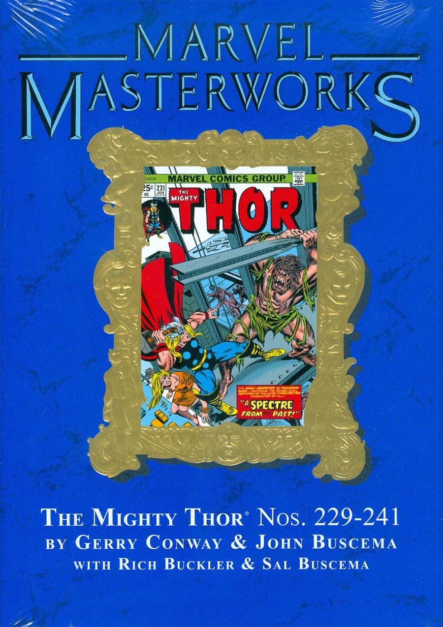 Marvel Masterworks Mighty Thor Vol 14 HC Variant Dust Jacket