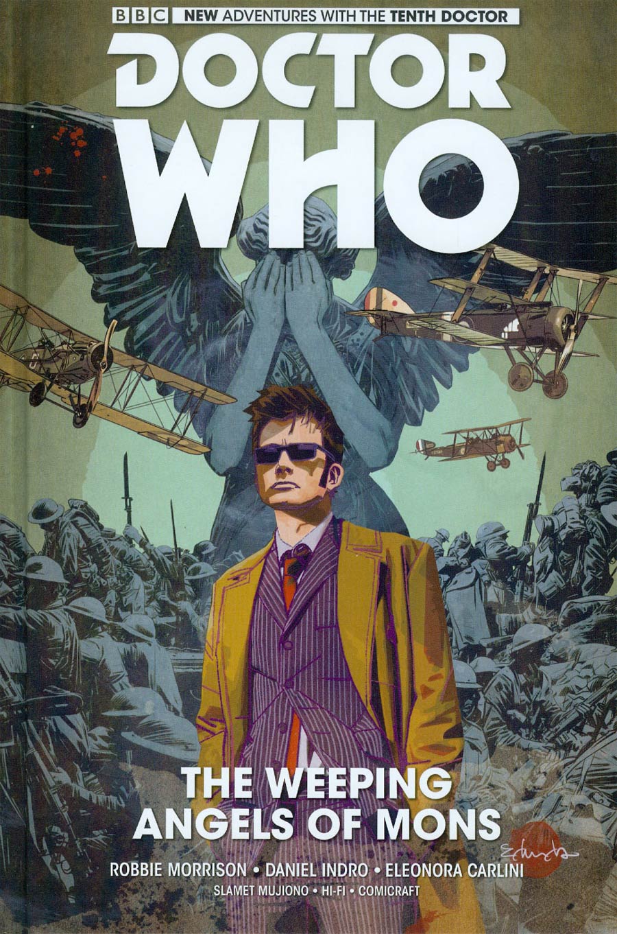 Doctor Who 10th Doctor Vol 2 Weeping Angels Of Mons HC