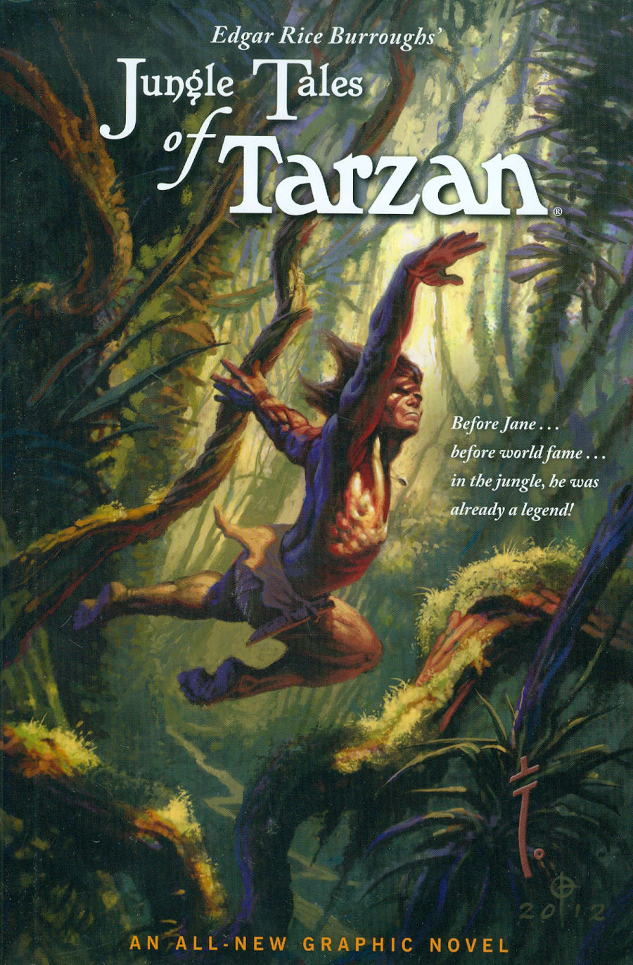 Edgar Rice Burroughs Jungle Tales Of Tarzan HC Limited Edtion