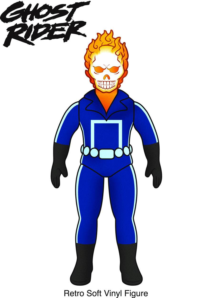 Marvel Hero Sofubi Figure - Ghost Rider