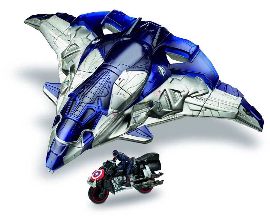 Avengers Age Of Ultron 2.5-Inch Action Figure Quinjet Case