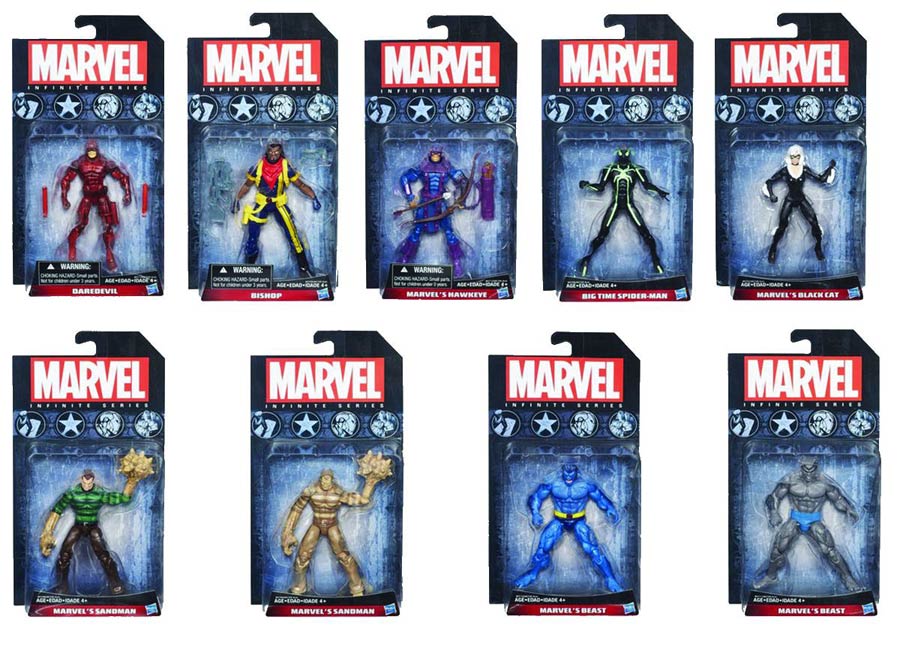 Marvel Infinite Series 3.75-Inch Action Figure Assortment Case 201501