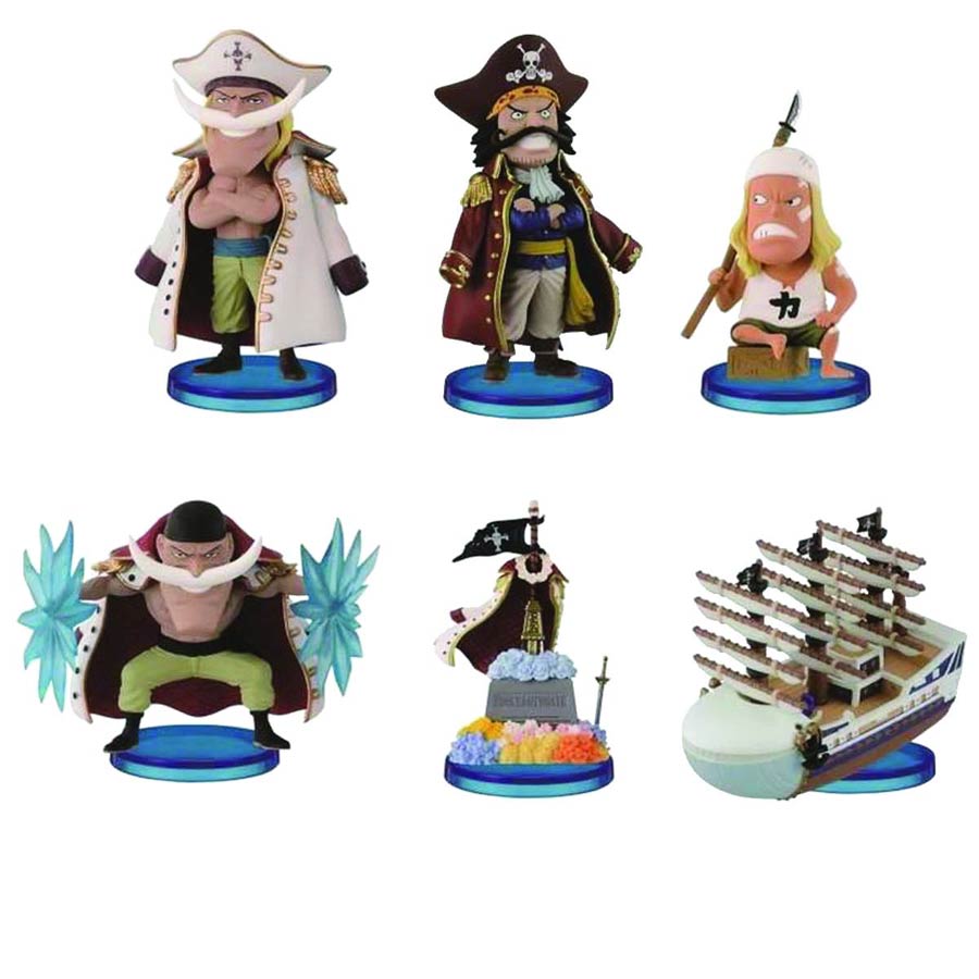 Figura Coleccionable Banpresto De Shirohige (Barba Blanca) Niño - One Piece The History Of Shirohige - 2.8 Pulgadas