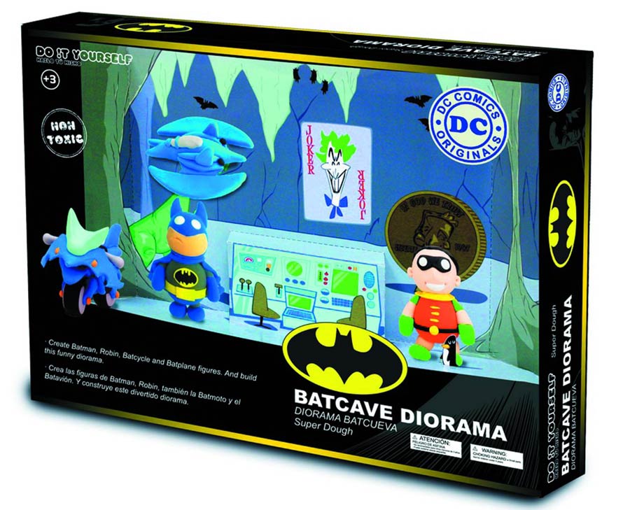 Batman Batcave Super Dough DIY Modeling Set