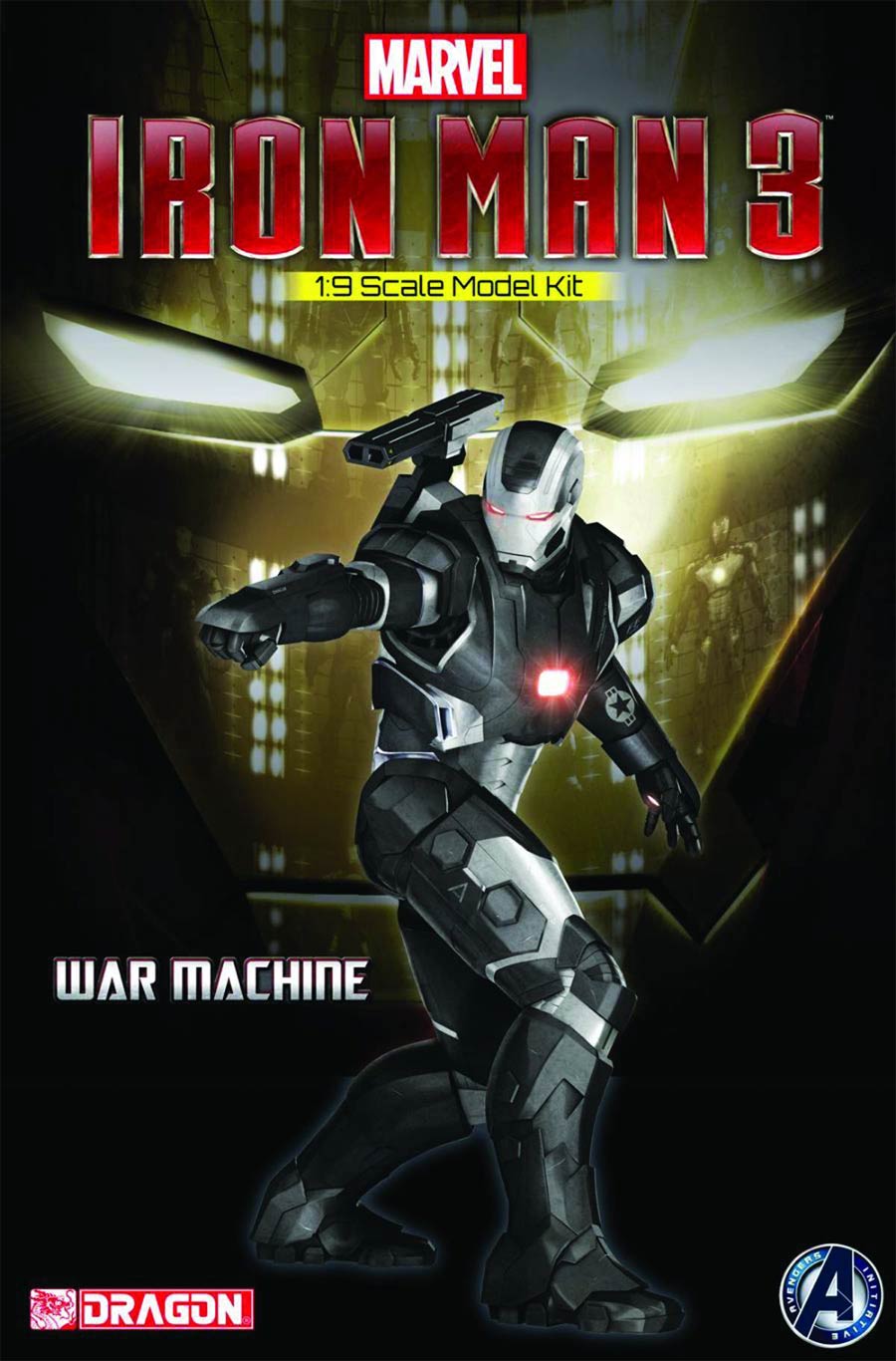 Iron Man 3 War Machine 1/9 Scale Model Kit