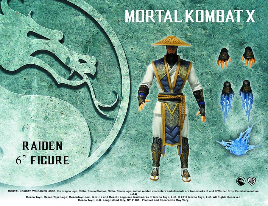 Mortal Kombat X 6-Inch Action Figure Series 1 - Raiden