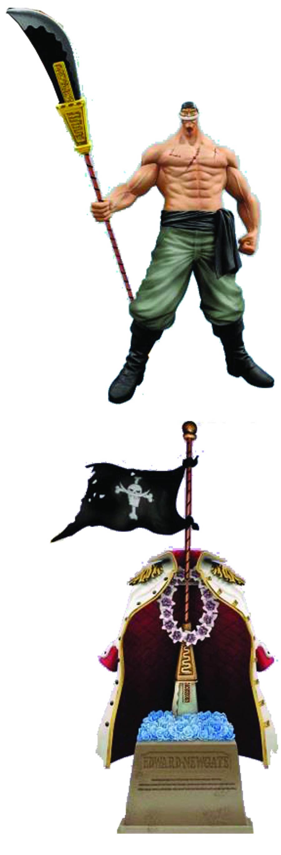 One Piece DXF Grandline Men Grave Of Shirohige Figure