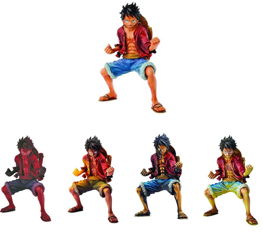 One Piece King Of Artists Monkey D Luffy New Paint Version Figure