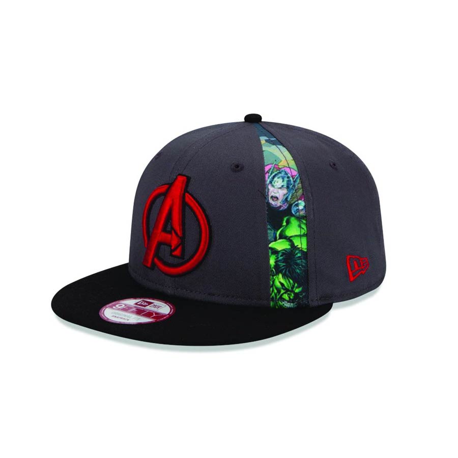 Avengers Age Of Ultron Slice Snap Back Cap
