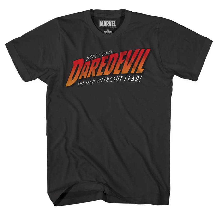Daredevil Blind Logo Black T-Shirt Large